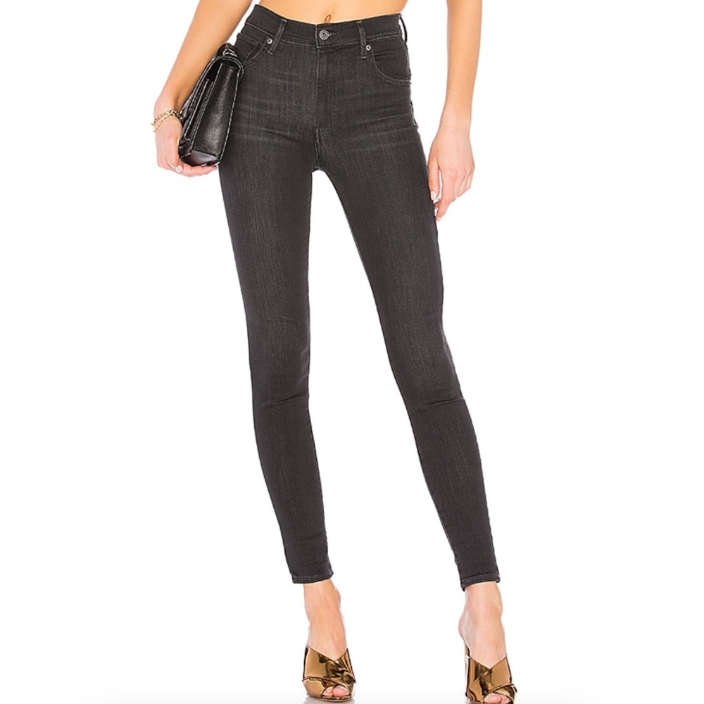 LEVI'S MILE HIGH SUPER SKINNY JEANS FADED INK SIZE 27
